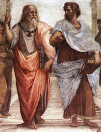 Platon et Aristote dans 'L'École d'Athènes' de Raphaël